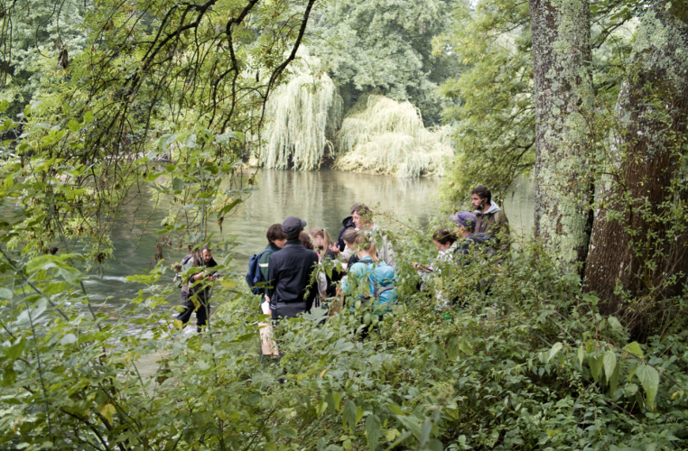 Participants à l'école régionale de botanique sur le terrain © Audrey Muratet | ARB îdF